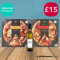 Exclusive: 2 Irresistible Pizzas Wine £15 (Save £9.10)