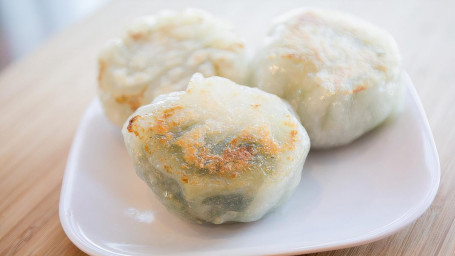 3 Pieces Pan Fried Shrimp Chive Dumpling