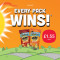 Save 45P: Jacobs Mini Cheddars Original 6X23G/ Jacobs Mini Ched Red Leicester 6X23G