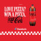 Coke x Dominoes: FOR A CHANCE TO WIN 1 OF 25,000 PIZZA VOUCHERS AND A TRIP TO NAPLES