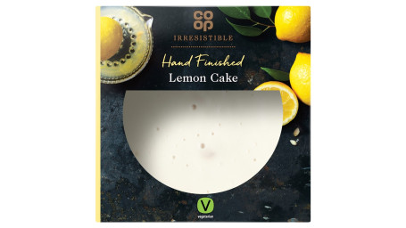 Co-Op Irresistible Hand Finished Lemon Cake