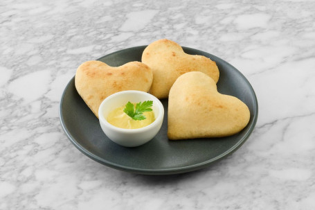 NEW Heart-Shaped Dough Balls (V) (Vegan option available)