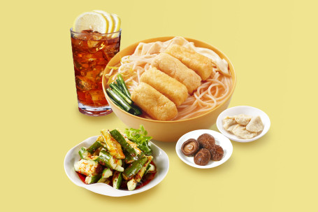 Sān Sòng Mǐ Xiàn Xiǎo Shí Yǐn Pǐn Snacks Mixian Cu 3 Topping Băuturi