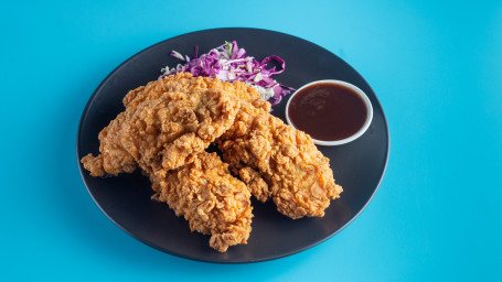 Creole Crumbed Chicken Tenders, Slaw (3 Pieces)
