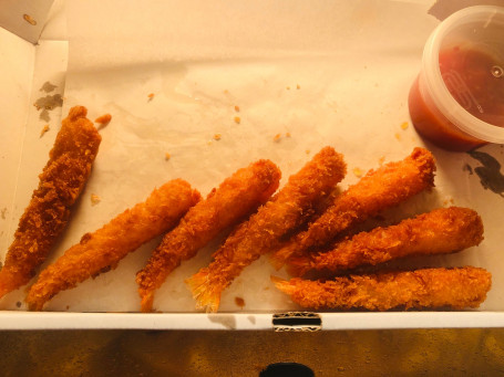 Portion Of Panko Coated Prawns (7 Peices)