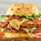 Dobbelt osteagtig karameliseret løg Smash Turkey Burger