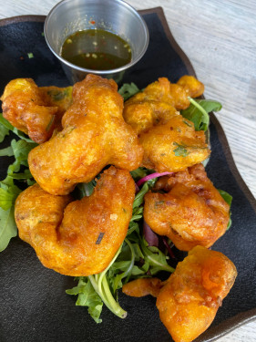 Prawn, Ginger and Coriander Fritters