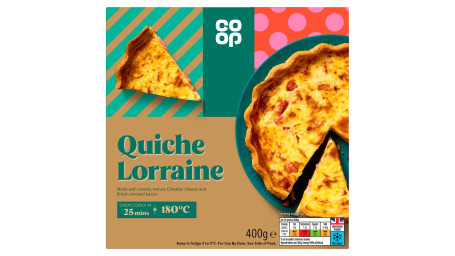 Co-Op Quiche Lorraine 400G
