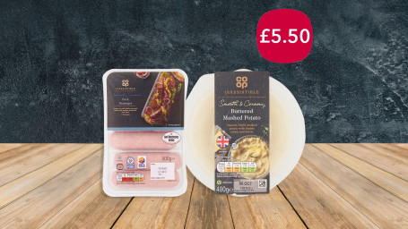 £5.50: Irresistible Sausage Mash (Save £1.35)