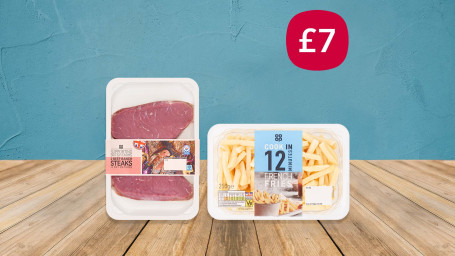 £7: Steak Fries For 2 (Save £2.50)