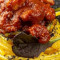 Spaghetti Al Brodetto Di Pesce, Soffritto Di Ricciola Leggermente Piccante E Aglio Nero Fermentato