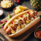 Hawaiian Jumbo Hot Dog Fries And Drink