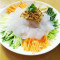Mug Bean Pastry Salad in Special Brown Rice wǔ cǎi dà lā pí