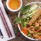 R6. Com Tom Nuong, Cha Gio (Grilled Shrimp Skewer Egg Roll)