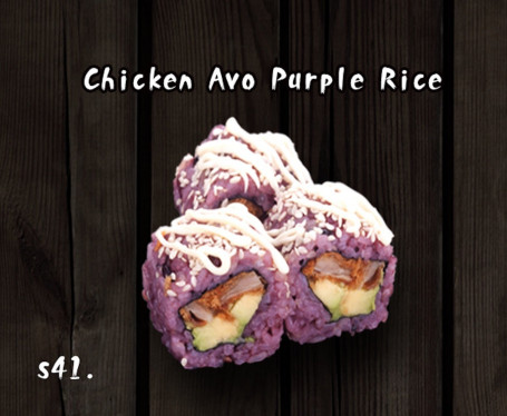 Chicken Avo Purple Rice