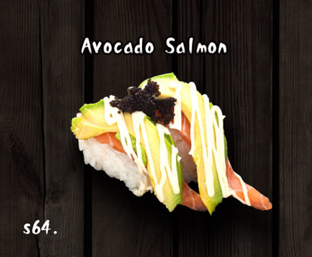 Avocado Salmon Nigiri