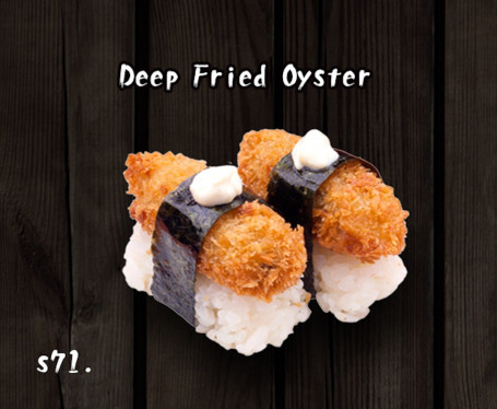 Deep Fried Oyster Nigiri