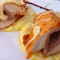 Pan Fried Chicken Breast Stuffed With Sweet Sausage, Fontina Cheese And Fennel On Cream Of Potatoes