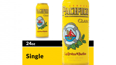 Pacifico Clara Mexican Lager Can (24 Oz)