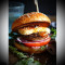 Charcoal Grilled Halloumi Cheese Burger