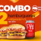 2 Hambúrgueres Colonial cortesia 2 Refrigerante Fys 350ml