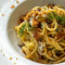 Spaghetto con le sarde , uvetta , Finocchietto e pane profumato