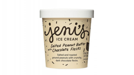 Jeni's Salted Peanut Butter With Chocolate Flecks