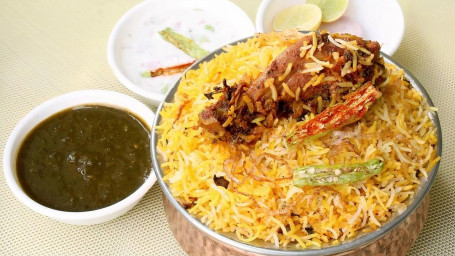 Gongura Chicken Dum Biryani With Bones