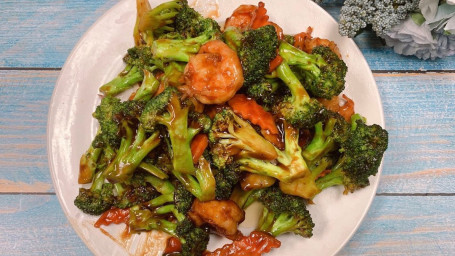 S3. Shrimp With Broccoli