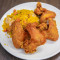 1. Fried Chicken Wings (4)