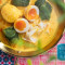 Malaysian Creamy Yellow Curry Soft-boiled Eggs liú xīn dàn yē xiāng huáng kā lí