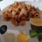 Frittura Di Gamberi, Calamari, Alici E Maionese Della Casa