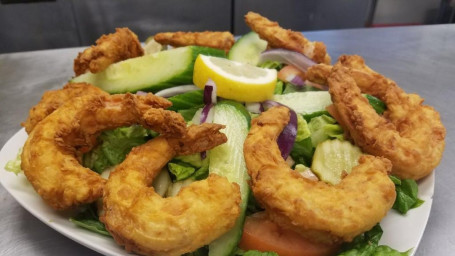 12. Fried Shrimp Salad