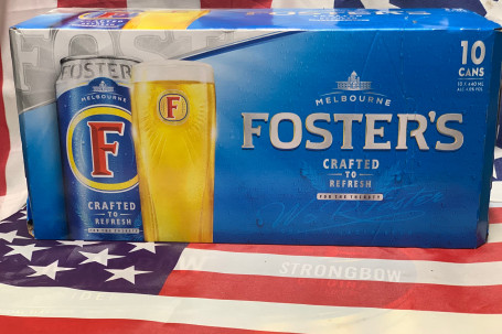 Fosters Can 10 Pack