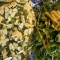 Filetto Di Spigola In Crosta Di Mandorle Con Pesto Di Basilico