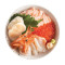 zī wèi xiā bèi jǐng Shrimp Assorted Shellfish Don