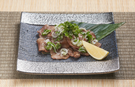 Cōng Huā Niú Shé Grilled Ox-Tongue With Salt