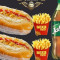 2 Hot Dog Tradicional+2 Porção De Batata Pequena +1 Jaboti 2 Litros