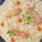 Carnaroli Risotto With Cheese And Pepper, Raw Red Prawn And Amalfi Lemon Peel