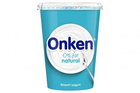 Onken 0 Fat Natural Biopot Yogurt 450G