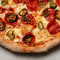 Amerikaanse Hete Pizza Grote Authentieke Dunne Korst