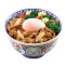 Yě Cài Niú Ròu Wēn Quán Yù Zi Jǐng Dà Shèng Beef And Vegetable With Hot Spring Egg Bowl Large