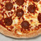 Pizza Jackfruit Pepperoni Duża Autentyczna Cienka Skórka