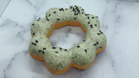 Black Sesame Mochi Donut