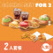 Burger Set Combo For 2 Zì Xuǎn2Rén Tào Cān