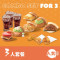 Burger Set Combo For 3 Zì Xuǎn3Rén Tào Cān