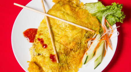 18. Bánh Xèo (Pan-Fried Rice Flour Crepe)