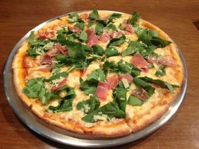 Pizza Con Prosciutto