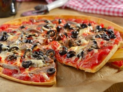 Pizza met anchoas