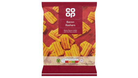 Co-Op Bacon Rasher Crisps 150G